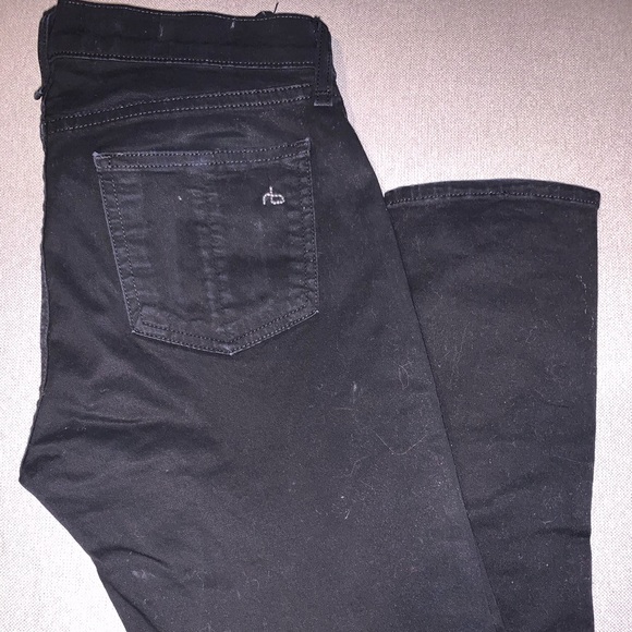 Rag & Bone x NET A PORTER Zipper Skinny Jean - Picture 2 of 6